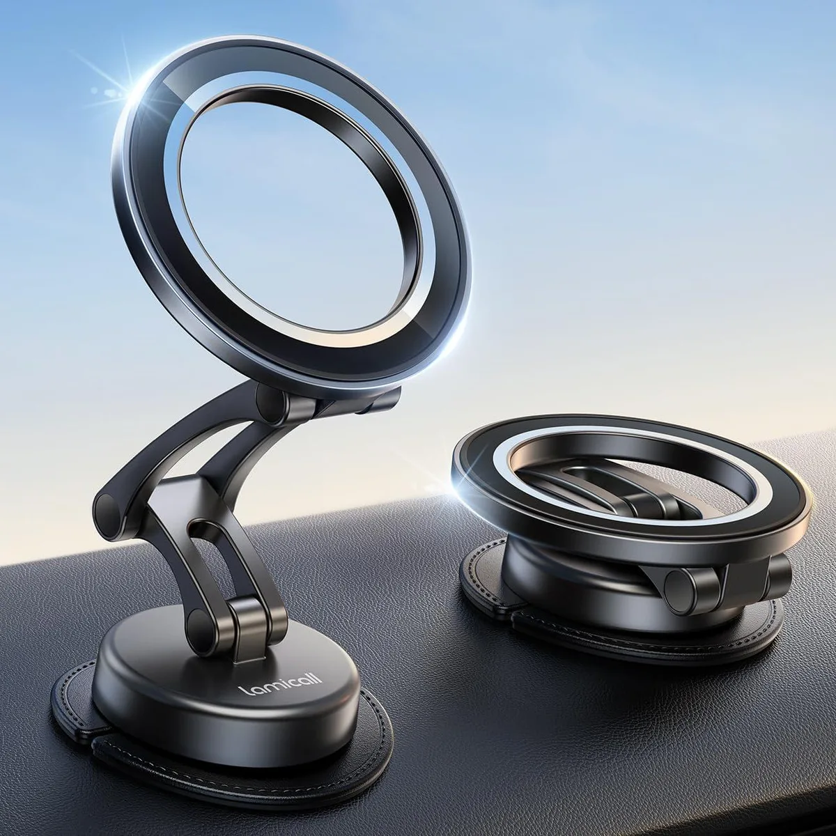  Lamicall STCD06 All-Metal MagSafe Car Phone Mount — product photo