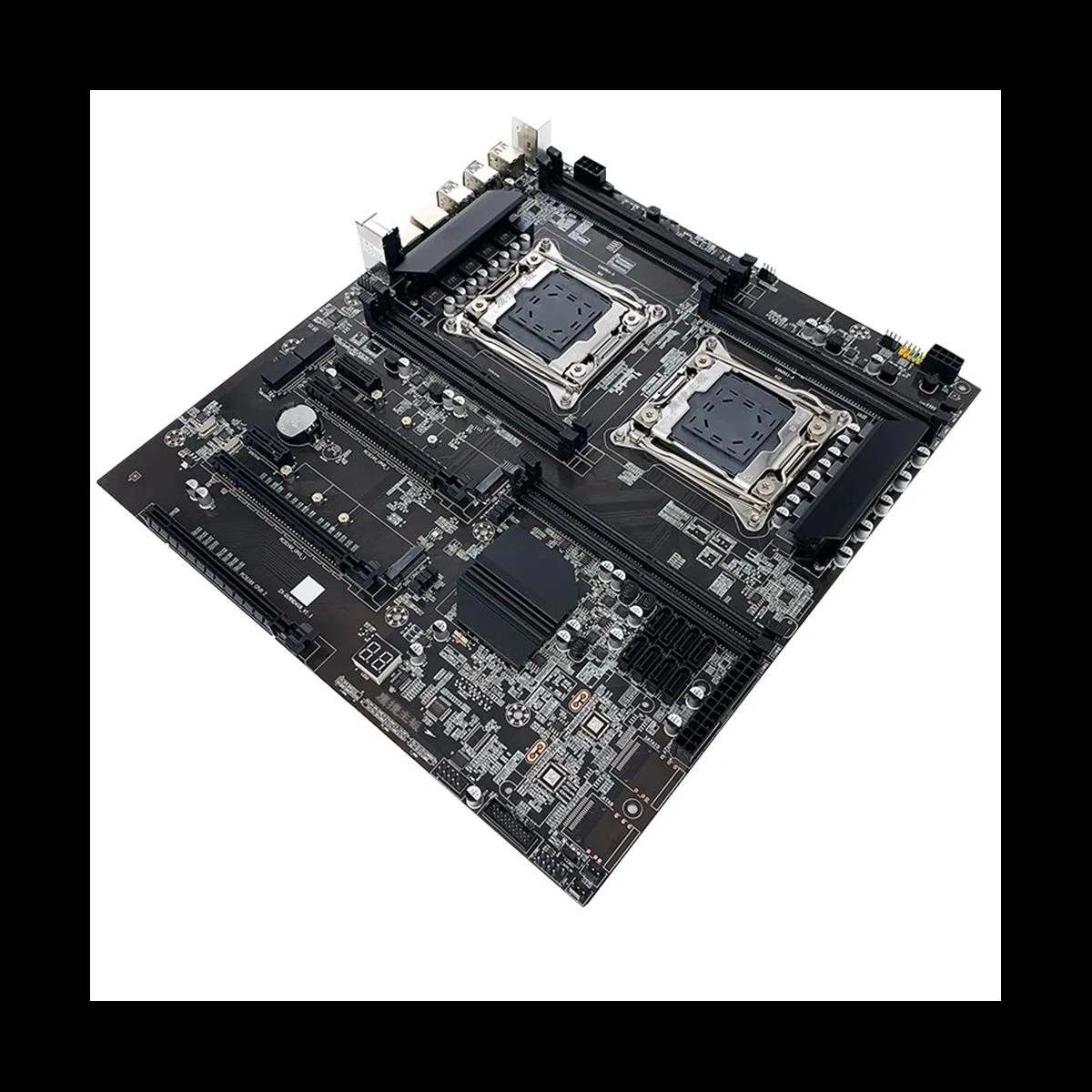 YINGHUA YINGHUA X99 Dual CPU Server Motherboard LGA2011 V3/V4 8xDDR4 256G 5 GPU — product photo