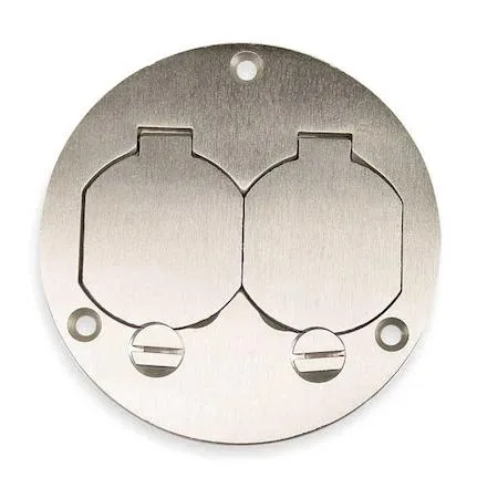Hubbell Incorporated Hubbell Incorporated SA3925 Box Cover Floor Box Type 2 Gang — product photo