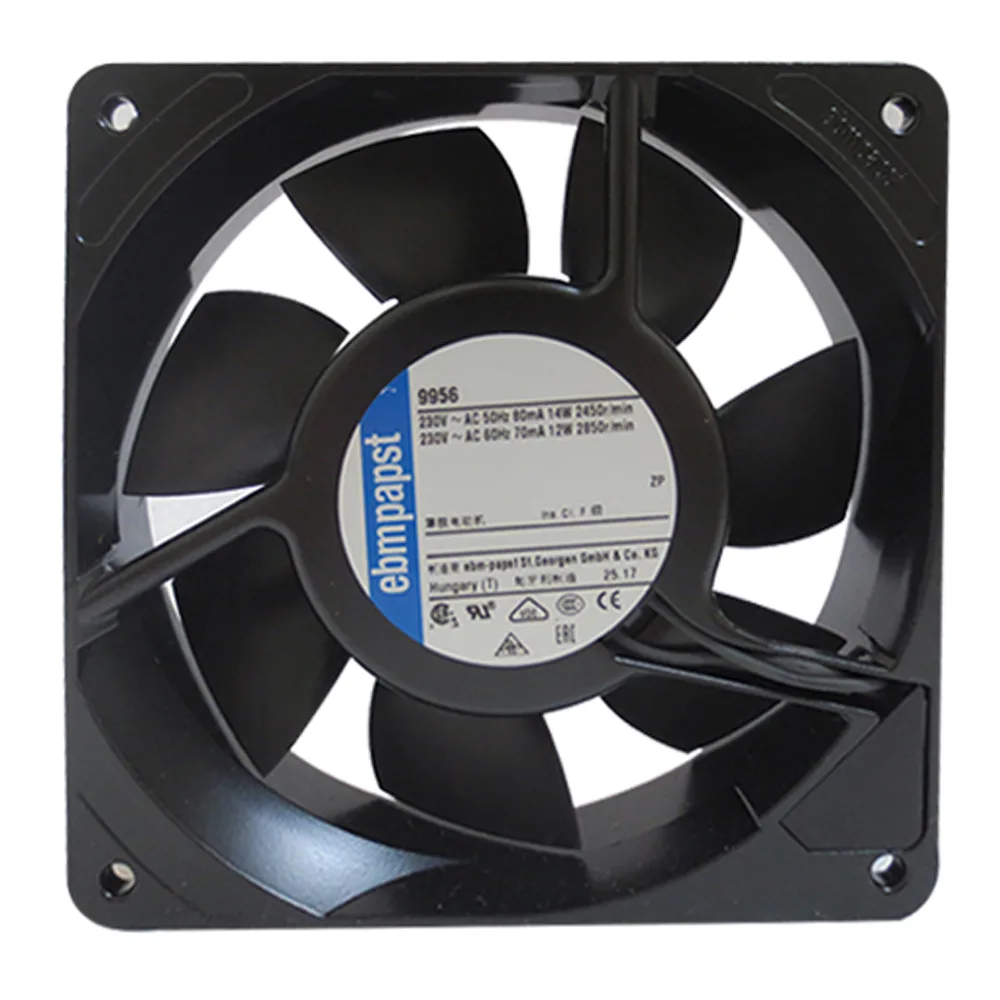 Fans Fans 9956Motor 119x119x25mm 230V 14W 2450rpm case fan — product photo