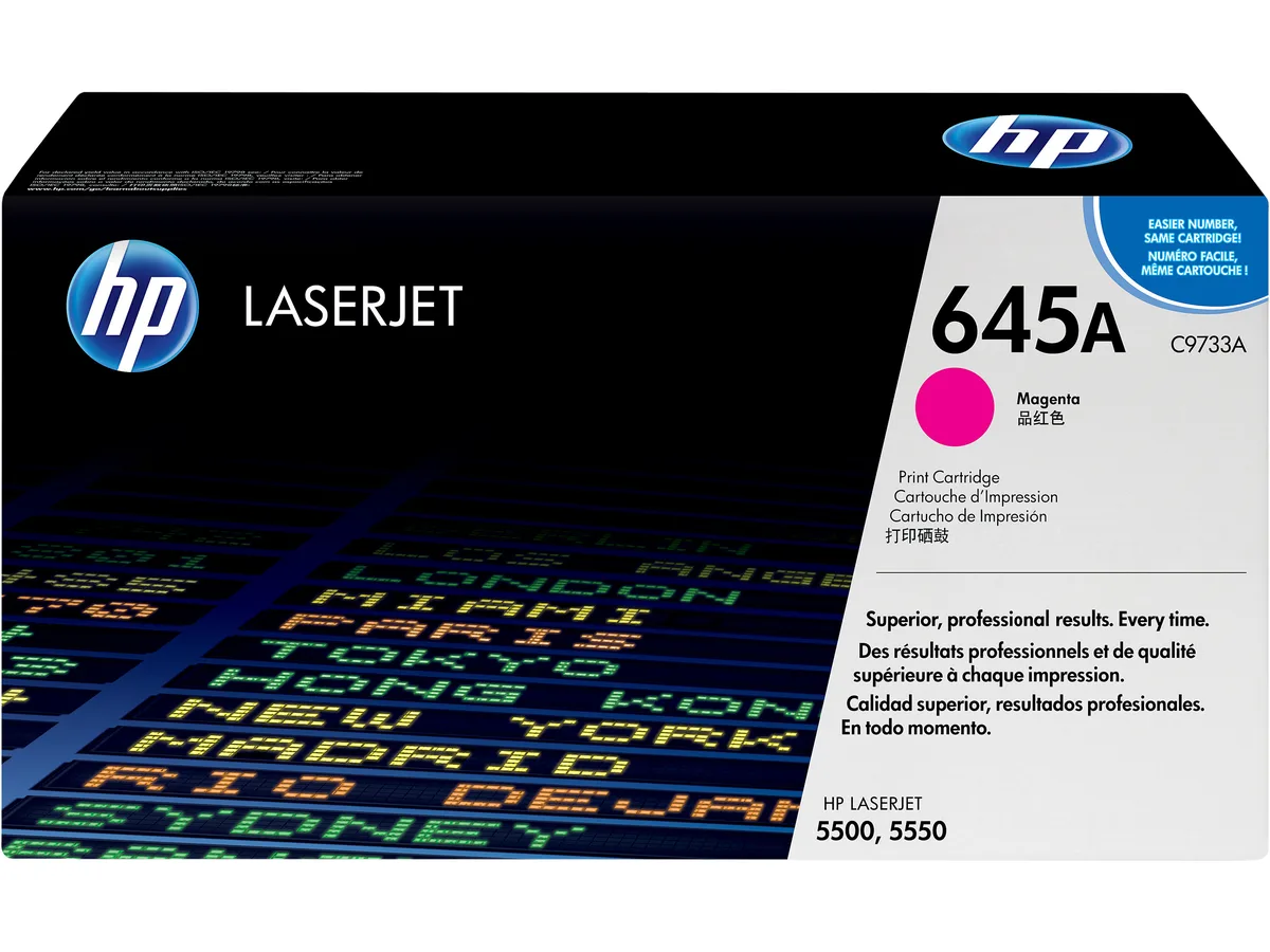 HP HP C9733A 645A Magenta Toner Cartridge — product photo