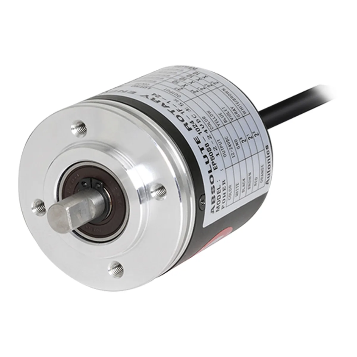 Autonics Corp Autonics Corp EP50S8-1024-1R-N-24 rotary encoder 1024 P/R NPN 12-24 VDC IP64 — product photo