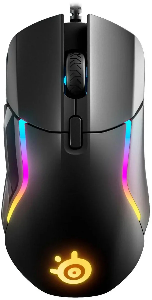 SteelSeries SteelSeries Rival 5 62551 Wired Gaming Mouse 18000 CPI 9 Buttons 85g Black — product photo