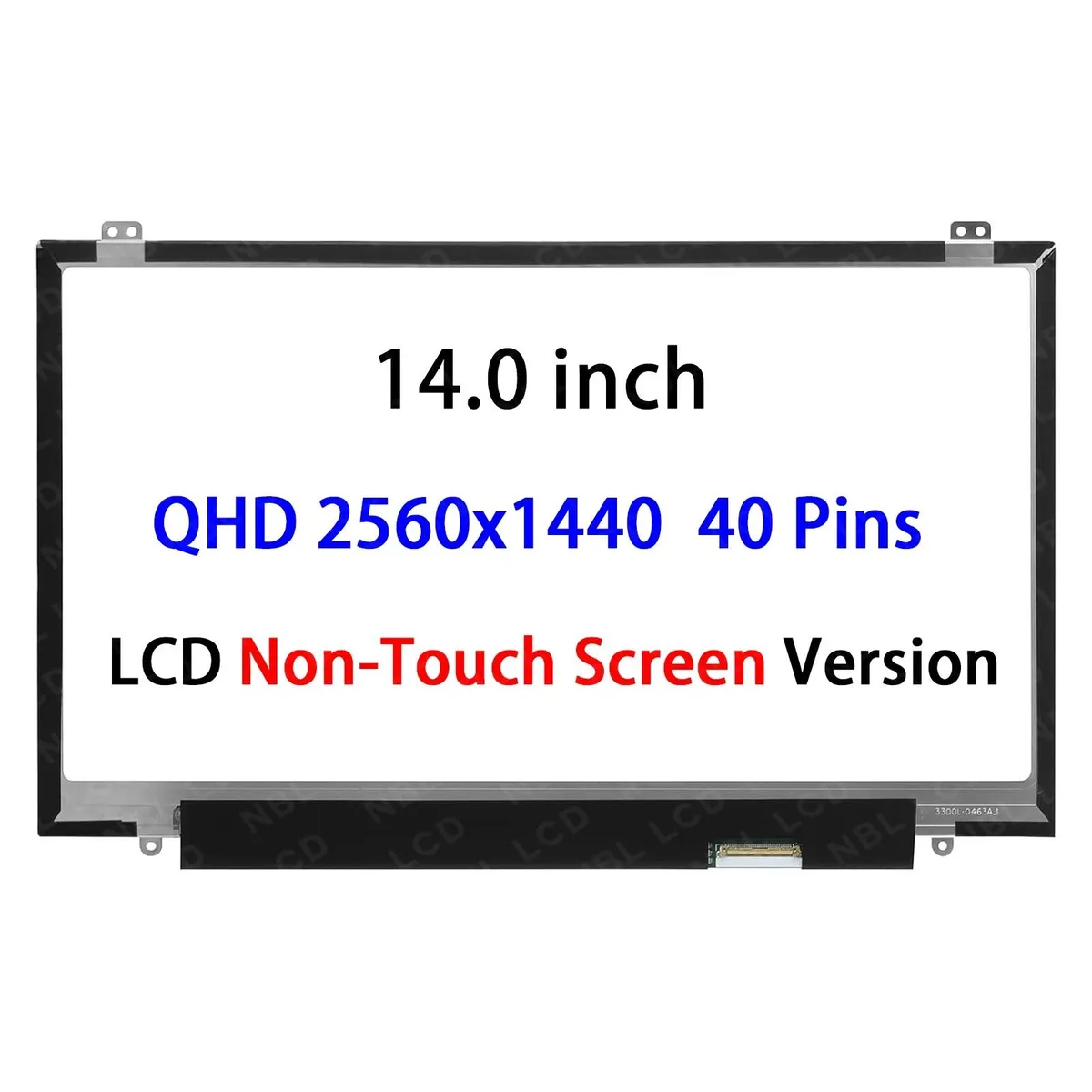 NUOLAISUN NUOLAISUN LP140QH1-SPD1 laptop screen 2560x1440 40 pin — product photo