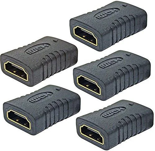 iMBAPrice iMBAPrice HDMI Inline Coupler Female to Female Gold Plated Pack of 5 — product photo