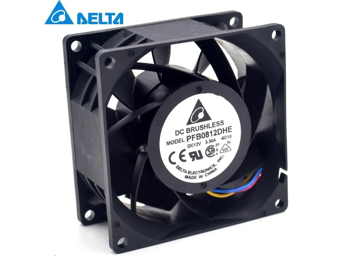 Fans Fans PFB0812DHE 12V 3.3A 80x80x38mm case fan — product photo
