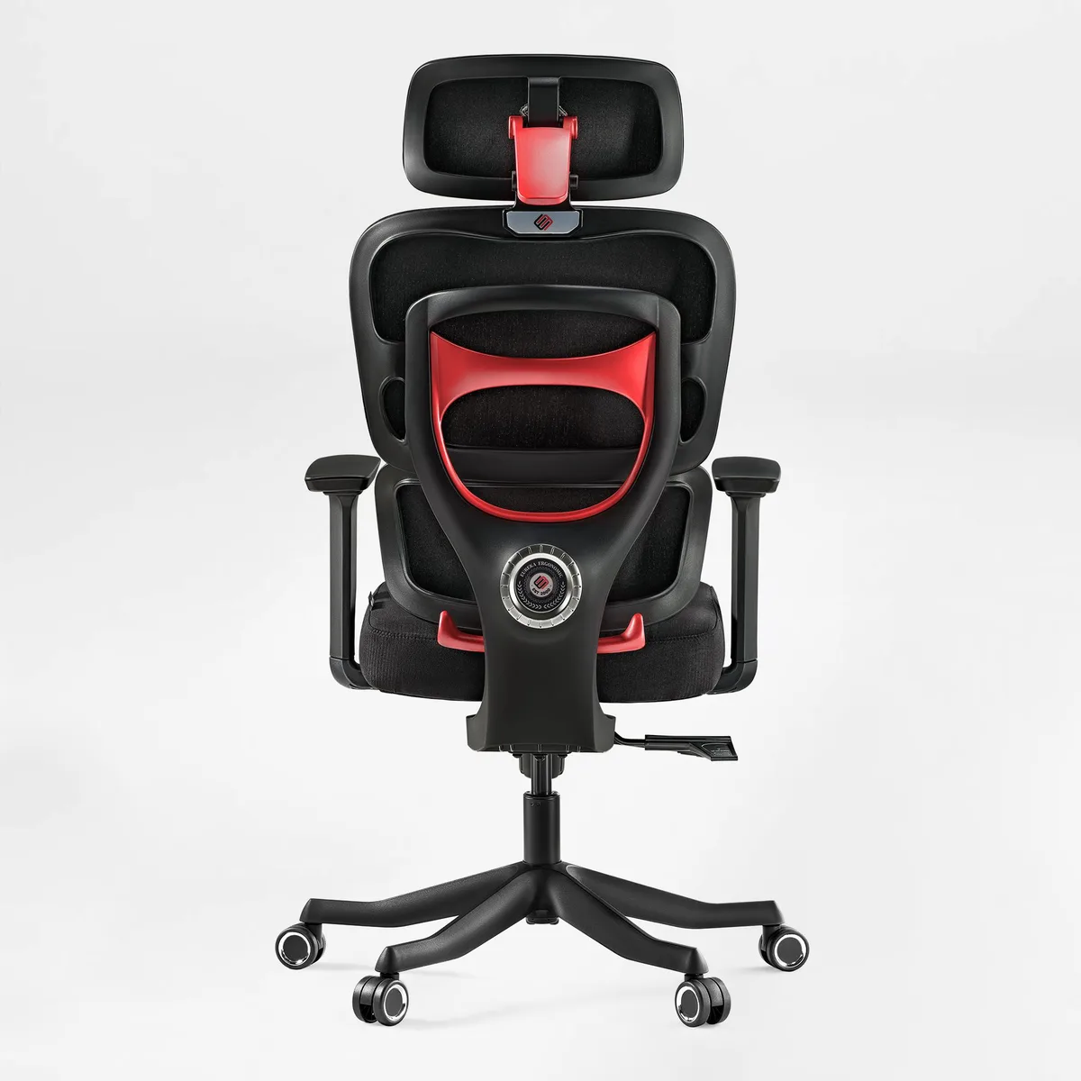Eureka Ergonomic Eureka Ergonomic Axion Hybrid Gaming Chair Red 300 lbs — product photo