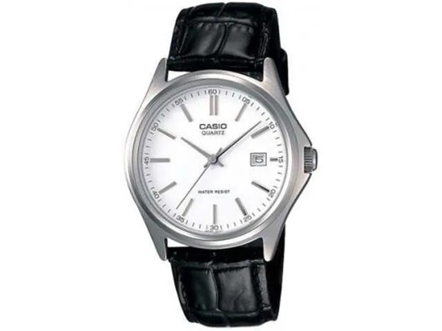 CASIO CASIO LTP-1183E-7A White Dial Leather Watch — product photo