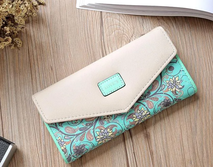 The Perfect Part The Perfect Part Leather Long Wallet Green 19 x 9.5 x 2.6 cm — product photo
