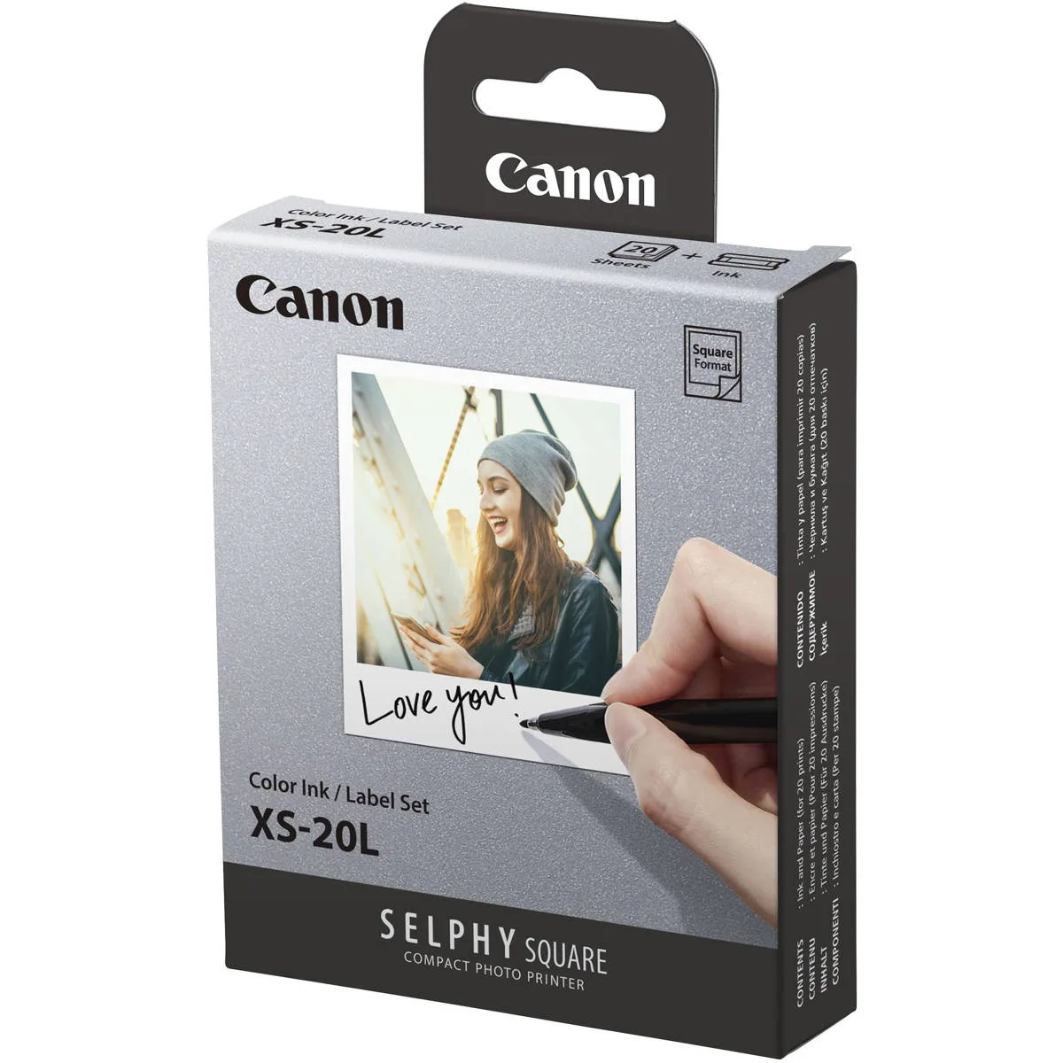 Canon Canon SELPHY XS-20L Ink/Paper Set 20 Sheets 4119C001 — product photo