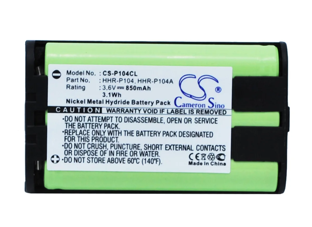 Estry Estry KX-FPG379 standard battery 3.6V 850mAh — product photo