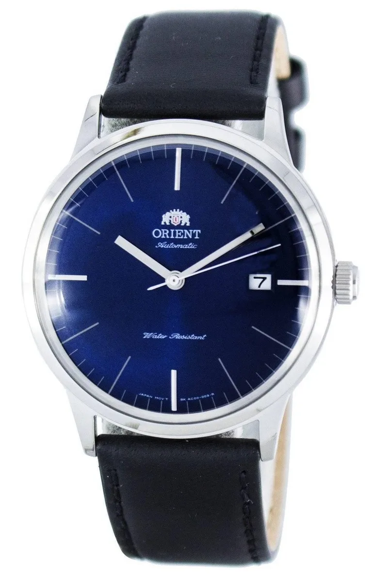 Orient Orient Bambino Version 3 Automatic FAC0000DD0 Blue Dial Leather Strap Watch — product photo