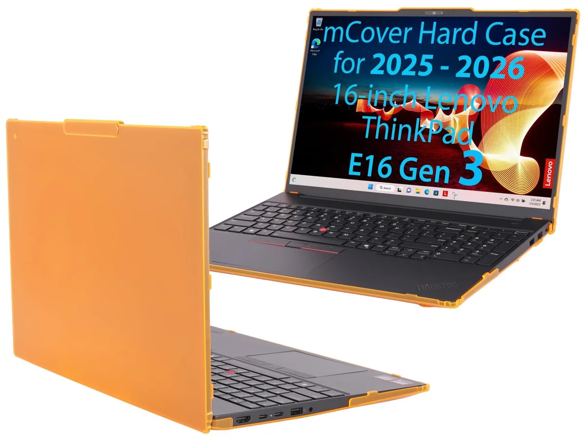 V2 Technologies V2 Technologies 2 in 1 Accessory for 2025-2026 16" Lenovo ThinkPad E16 Gen 3 Orange — product photo