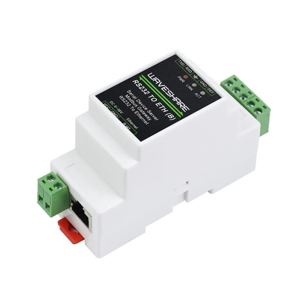 LORDWORLD LORDWORLD RS232 to RJ45 Industrial Serial Server development board — product photo