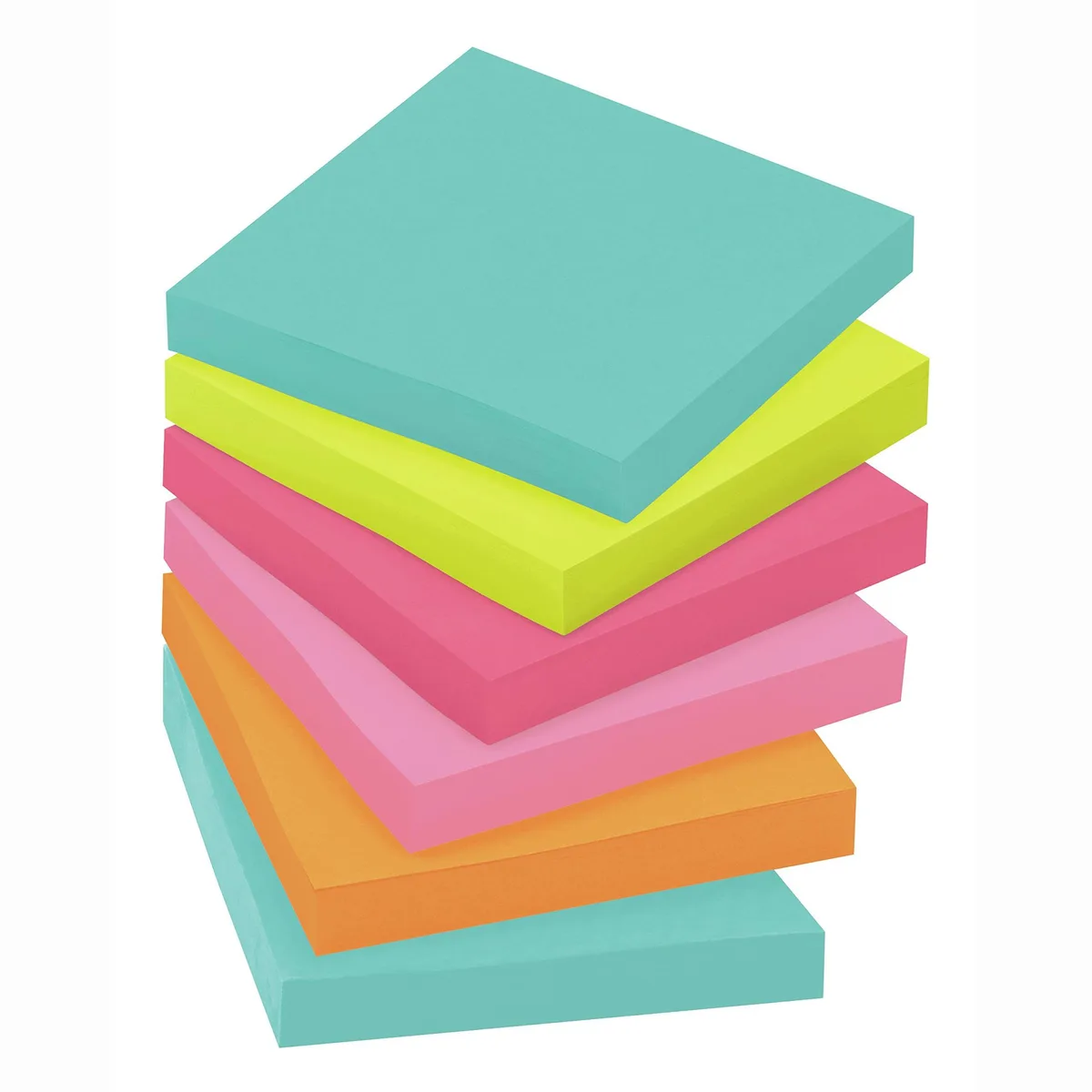 3M 3M 65412SSMIA Post-it Super Sticky Notes 12 Pack 90 Sheets — product photo