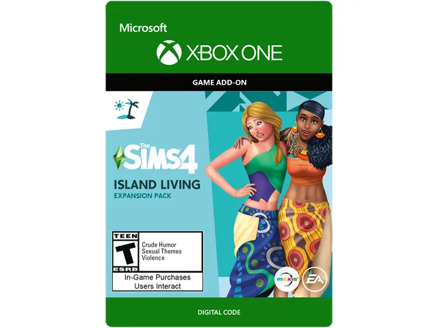 Electronic Arts Electronic Arts The Sims 4 Island Living DLC Xbox One 7D4-00365 — product photo