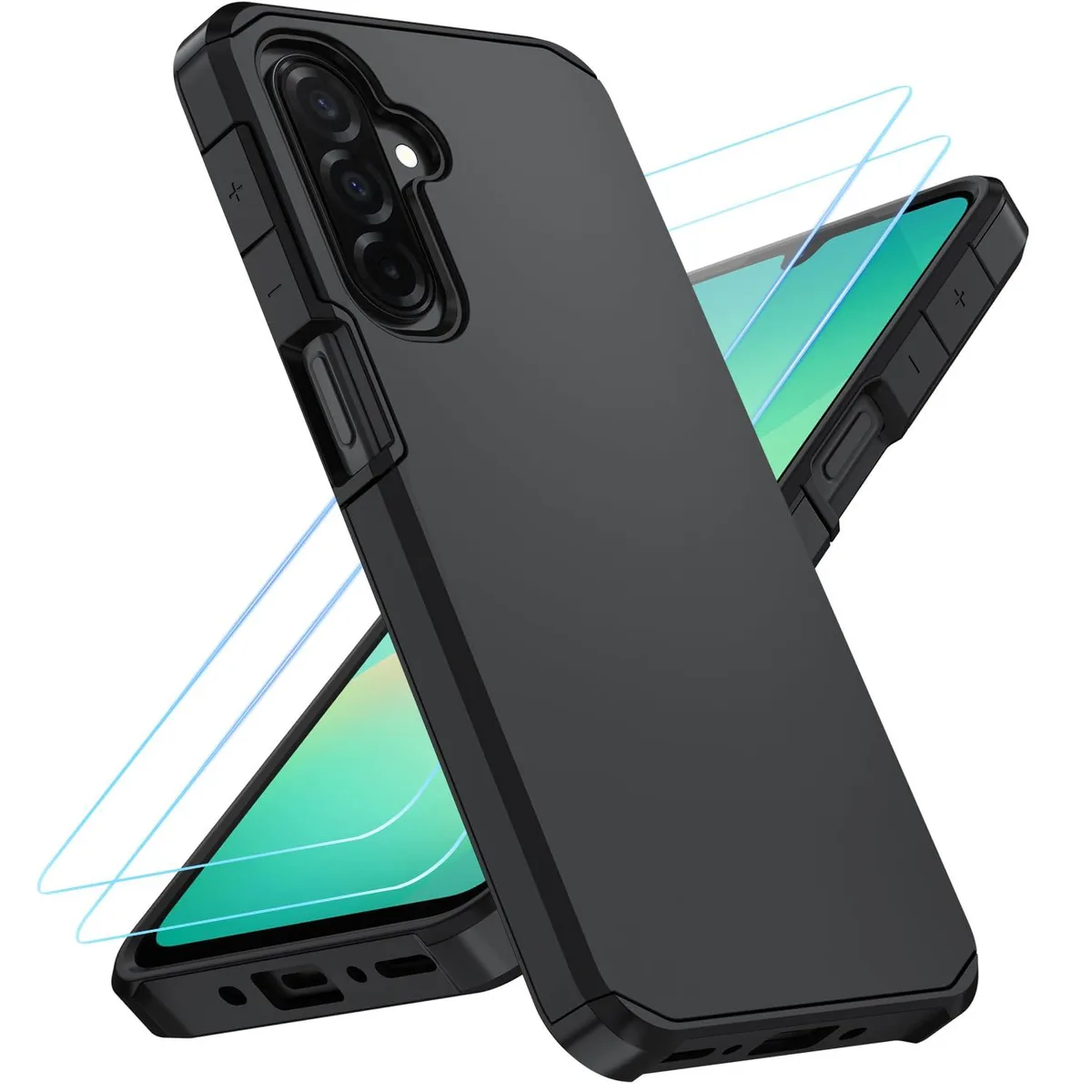 JKKPRO Samsung Galaxy A17 5g Case 001 Black — product photo