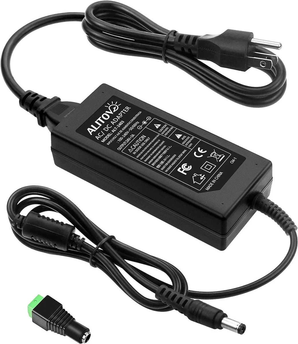 DYMATIZE DYMATIZE 24V 3A 72W AC-DC Adapter 5.5x2.1mm — product photo
