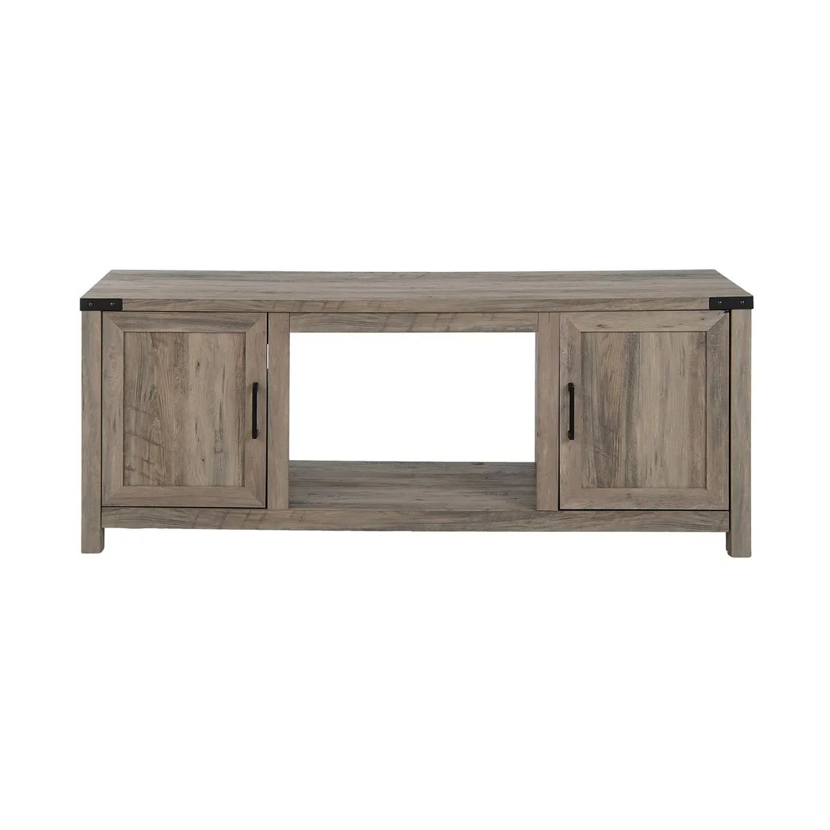 SlickBlue SlickBlue Electric Fireplace TV Stand Natural 62 x 15.5 x 25 in 70 in TV 23 in fireplace — product photo