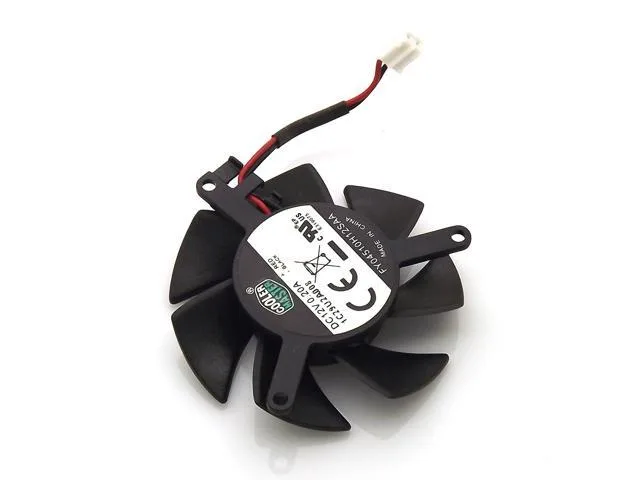 SXDOOL SXDOOL FY04510H12SAA 45mm 12V 0.2A 2-pin for MSI R6450 6570 6670 V5 — product photo
