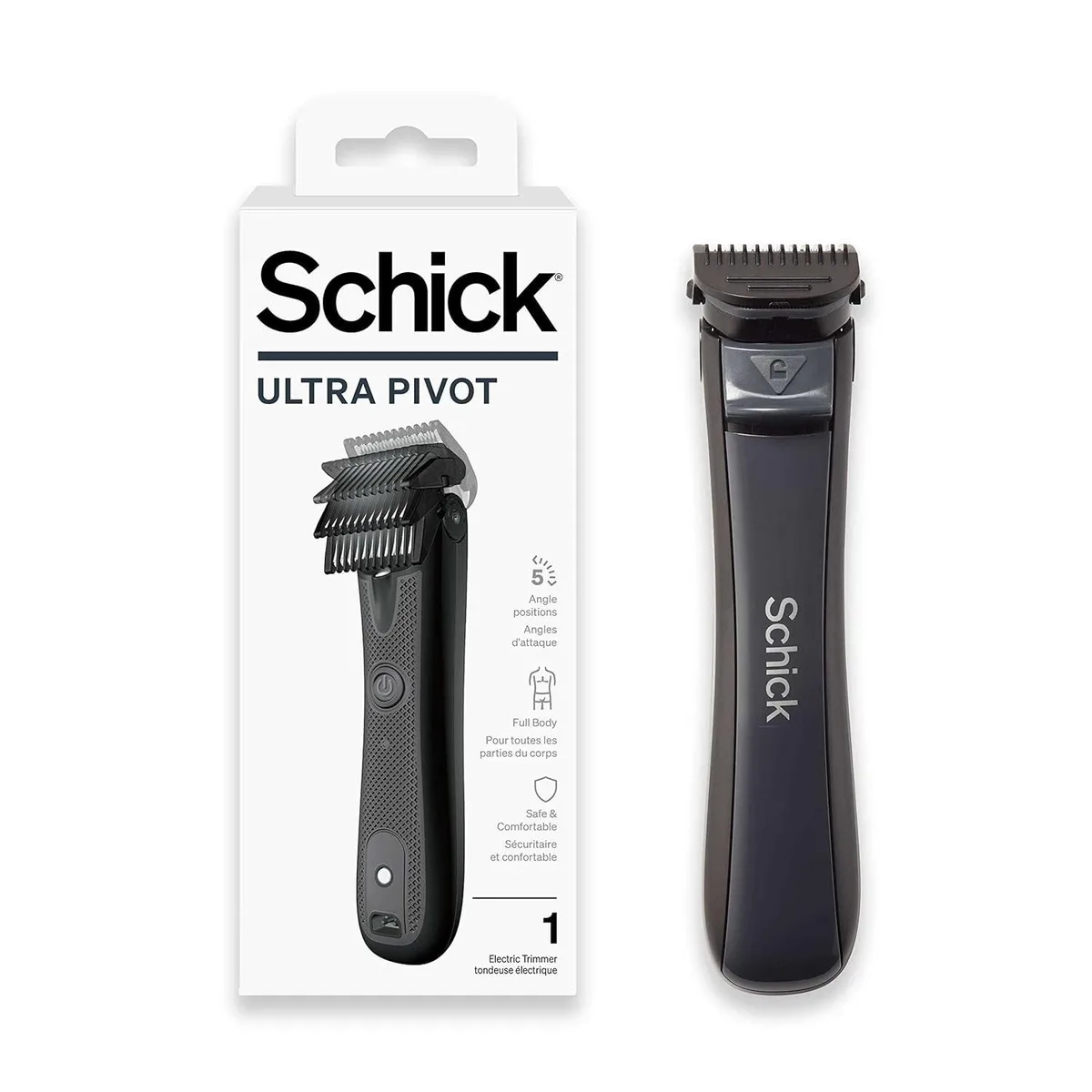 TAURKENAM TAURKENAM Ultra Pivot Body Trimmer Shaver — product photo