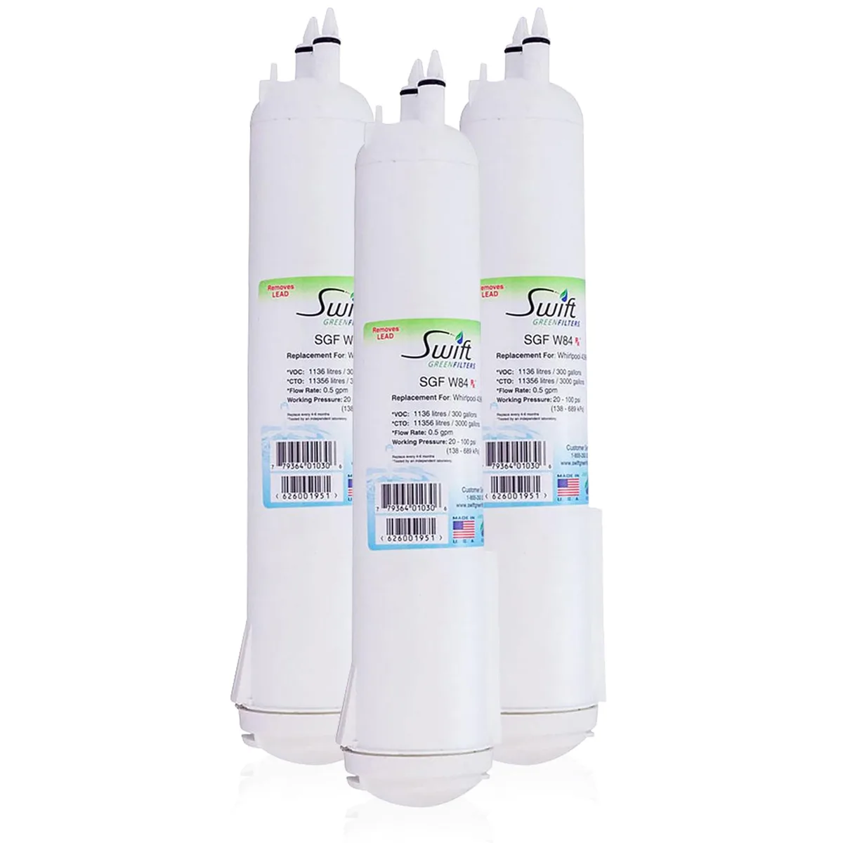 Swift Green Swift Green SGF-W84 Rx Water Filtration 3 Pack — product photo