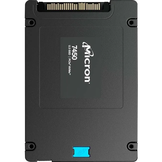Crucial Crucial MTFDKCB3T8TFR1BC1ZABYYR 3.84TB enterprise SSD — product photo
