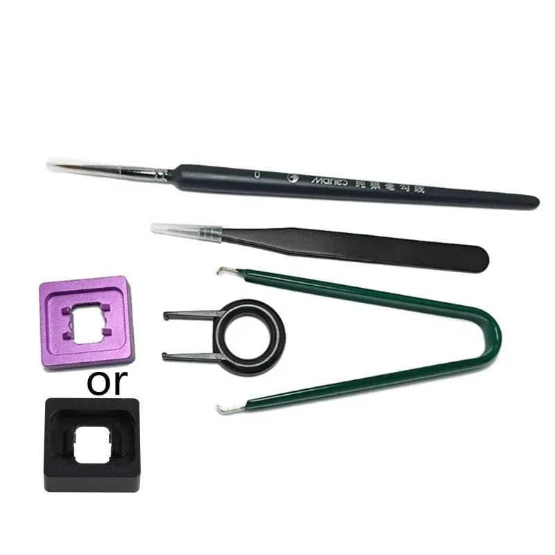 YINGHUA YINGHUA Mechanical Keyboard Lube Tool Set Purple — product photo
