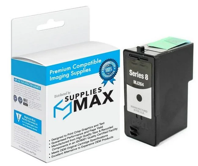 SuppliesMax SuppliesMax MJ264 Black High Yield Inkjet Cartridge — product photo