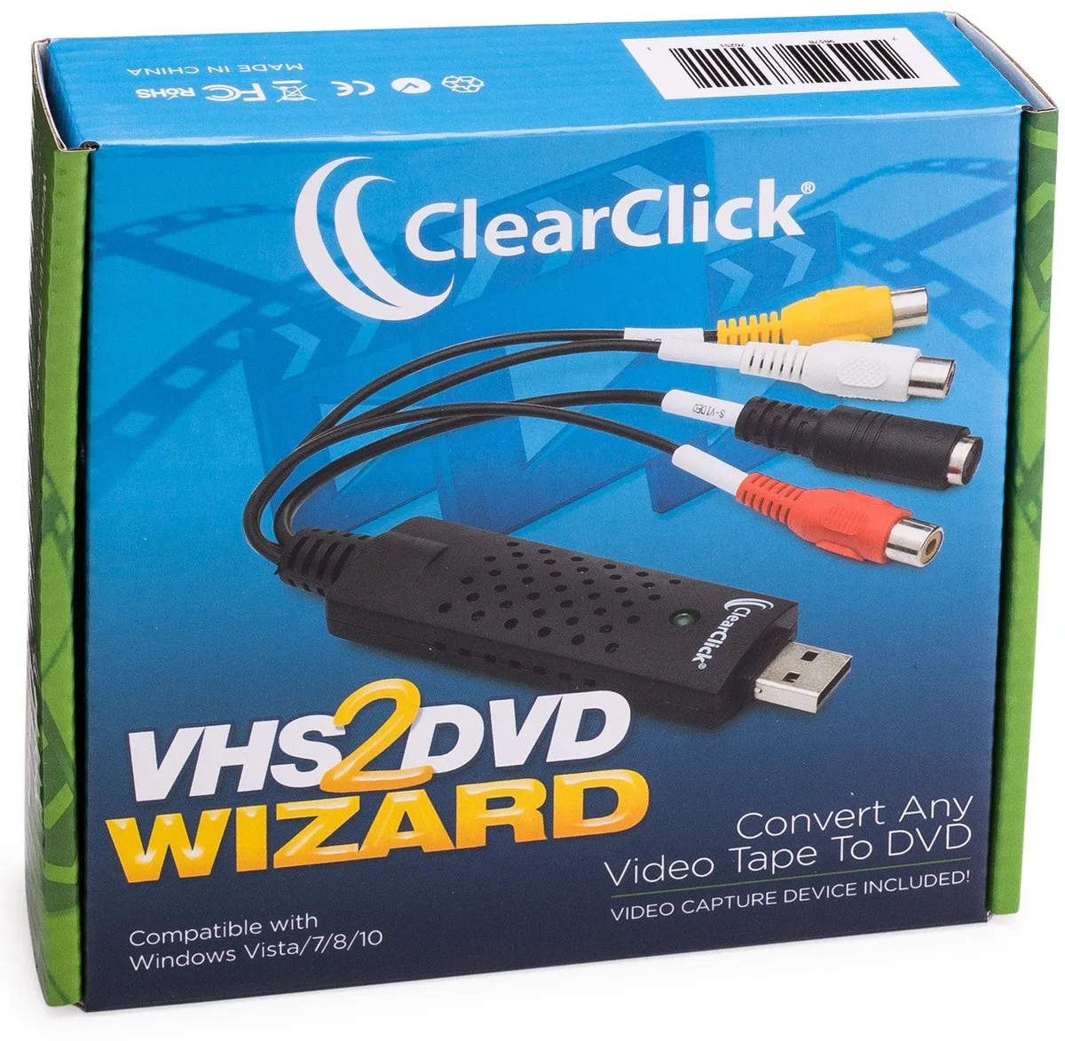 ClearClick ClearClick VHS To DVD Wizard USB 2.0 Video Capturing Device — product photo