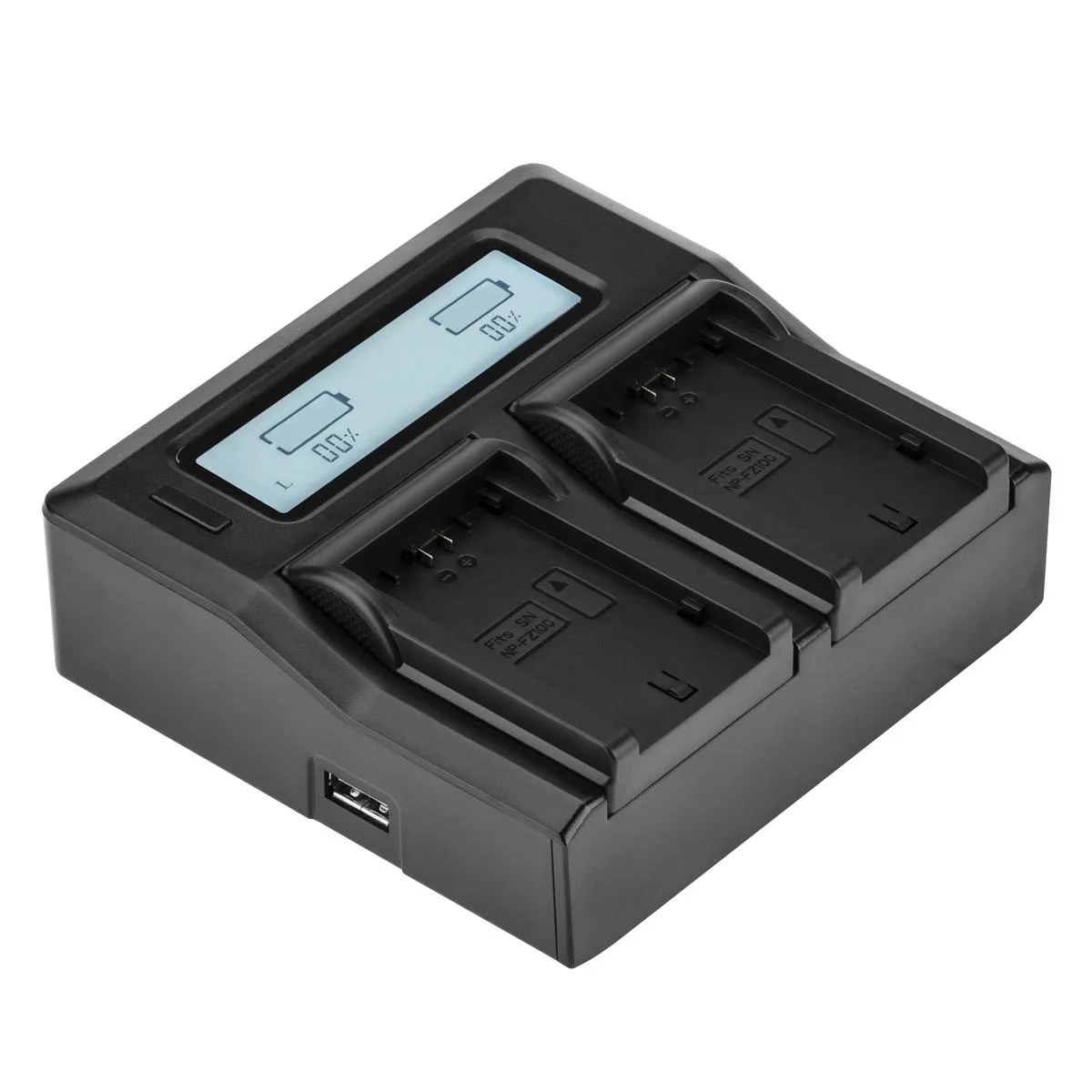 Green Extreme Battery Green Extreme Dual Smart Charger LCD Sony NP-FZ100 — product photo