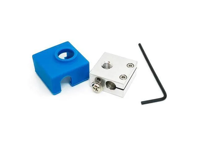 LORDWORLD LORDWORLD Heater Block Upgrade with Silicone Sock 20mm x 20mm x 10mm 3D Printers Accessories — product photo