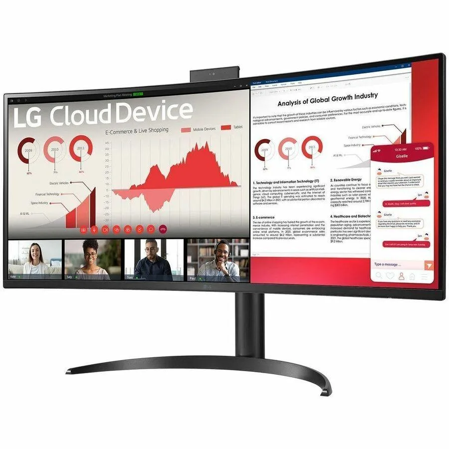 LG Electronics LG Electronics 34CR651N-6P 34" AI edge system 3440x1440 Pentium Silver N6005 8GB — product photo