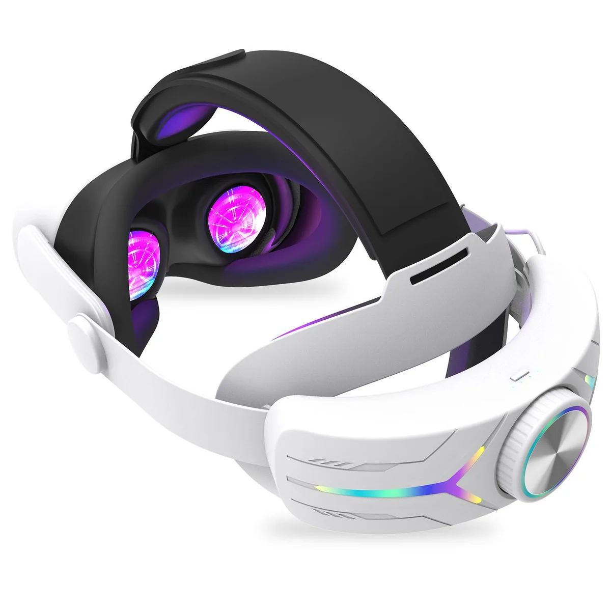 SOVAWIN SOVAWIN Adjustable RGB Elite Headband 12000mAh White — product photo