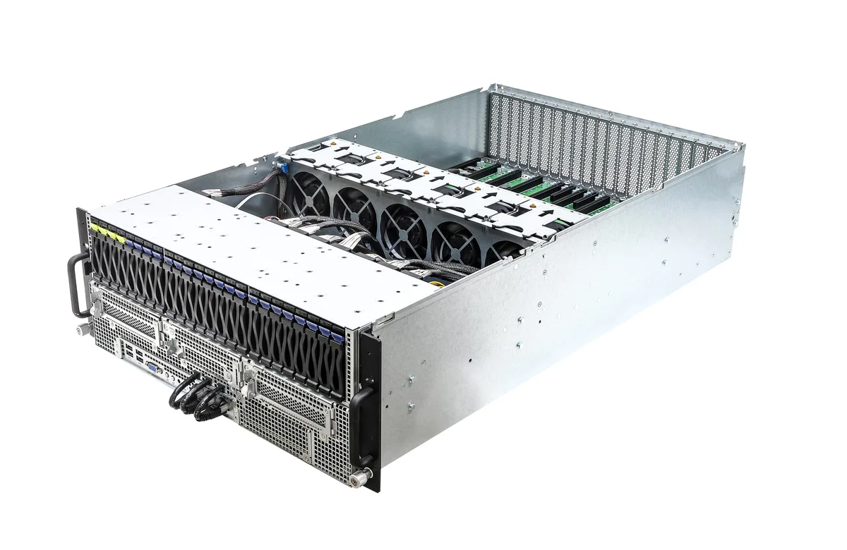 ASRock Rack ASRock Rack 4U8G-EGS2 barebone server dual LGA 4677 8 GPU — product photo