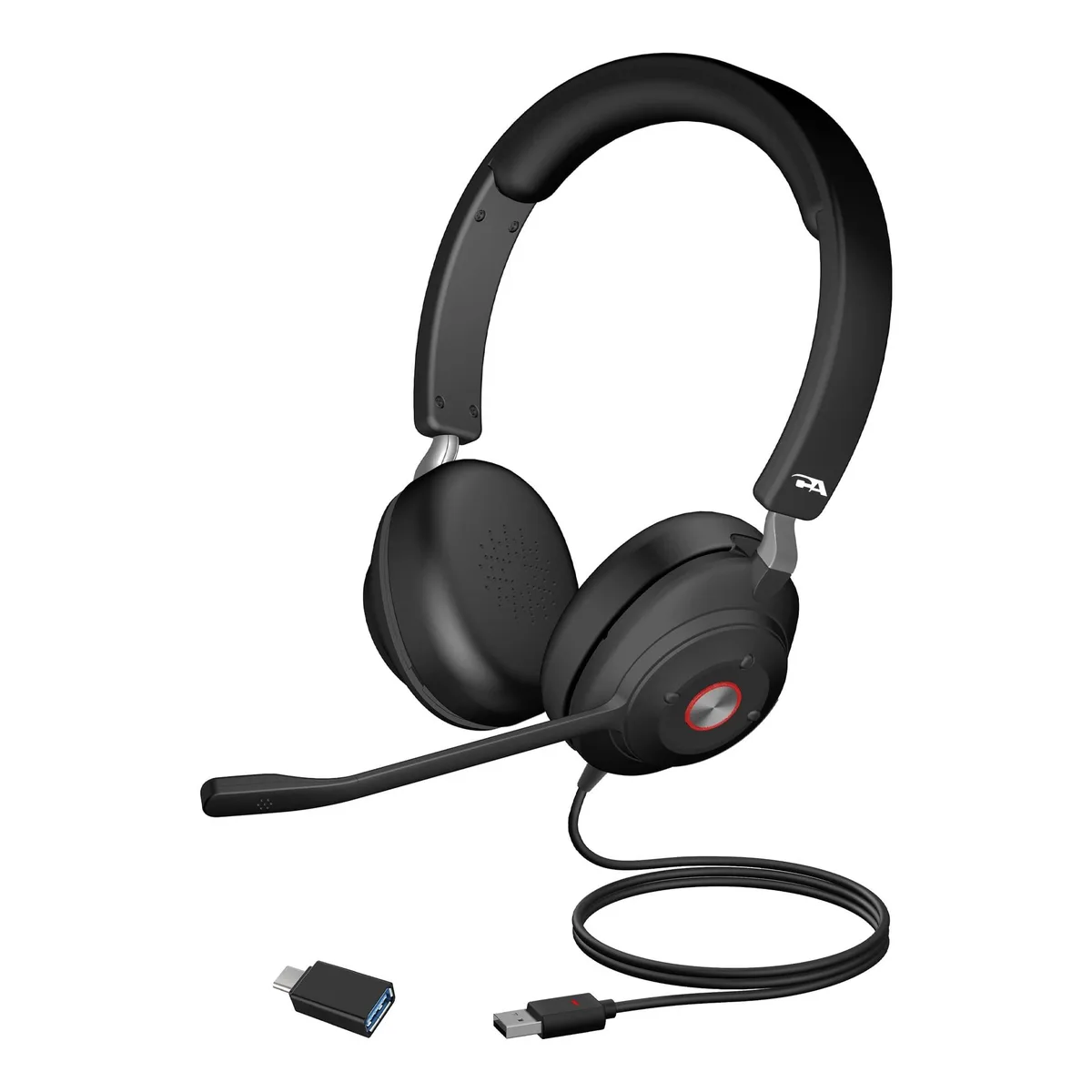 Cyber Acoustics Cyber Acoustics HS-2000 USB Headset 2 in 1 accessory — product photo