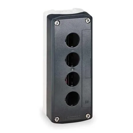 Schneider Electric Schneider Electric XALD04H7 Pushbutton Enclosure 22mm 4 Hole Polycarbonate — product photo