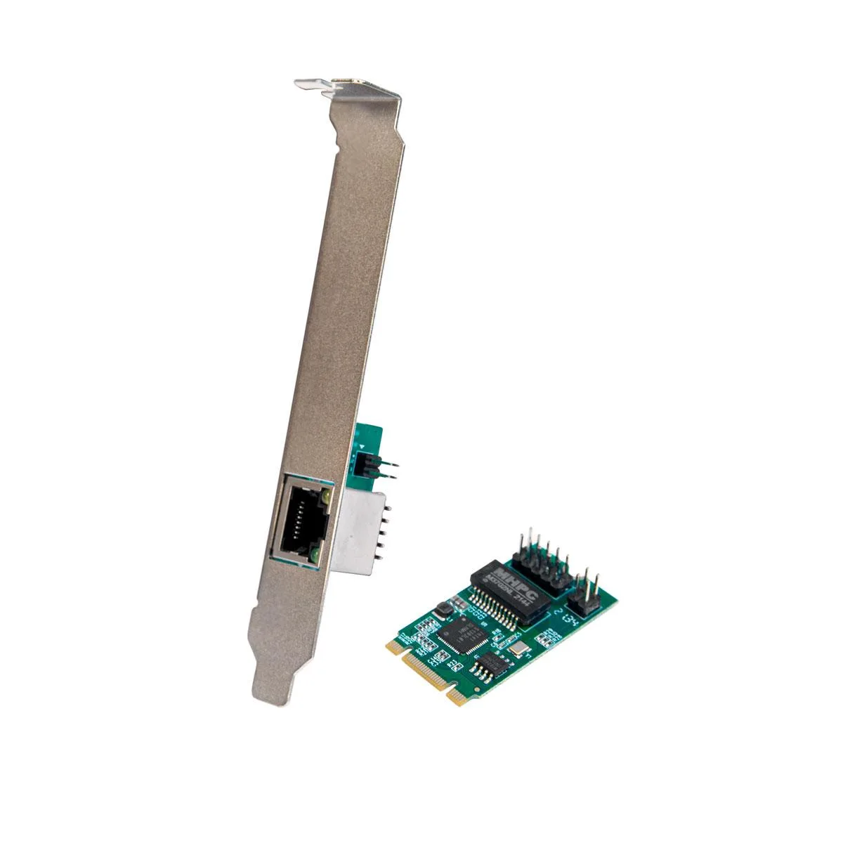 IOCrest IOCrest Single Port 2.5 Gigabit M.2 M+B Key Ethernet Card NIC Intel I225 Chipset — product photo