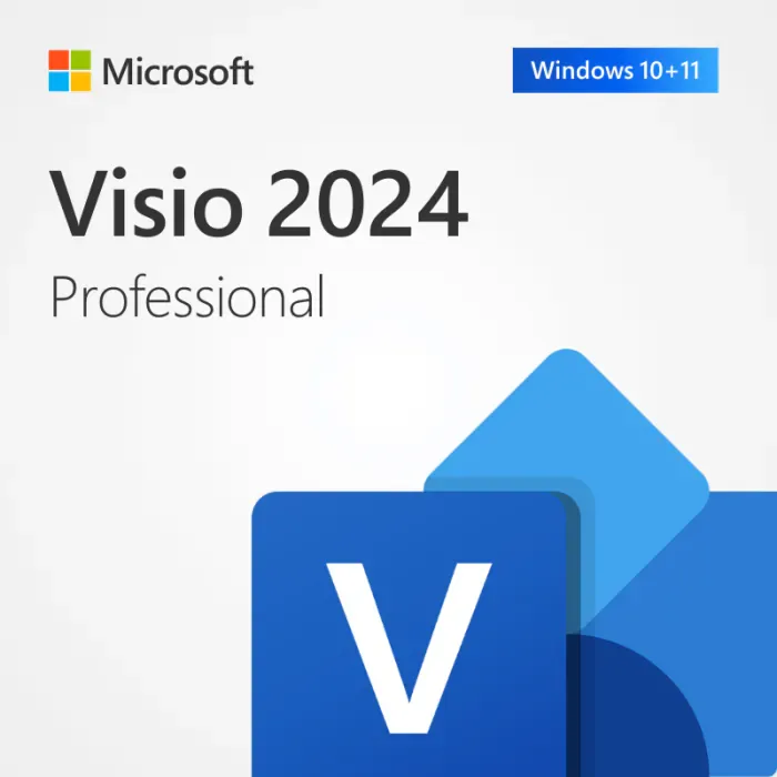 Microsoft Microsoft Visio Professional 2024 EP2-07111 accounting software download 1PC — product photo