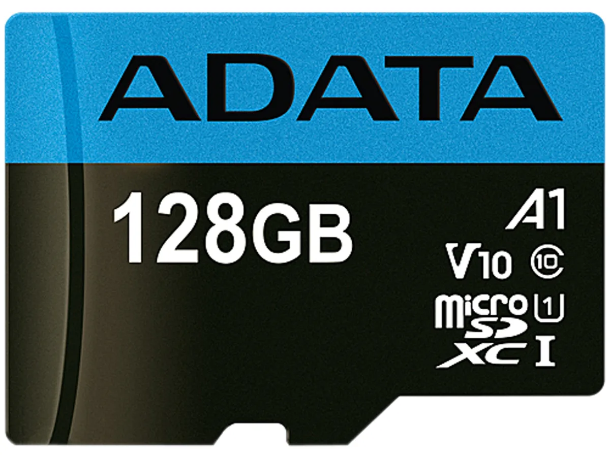 ADATA ADATA AUSDX128GUICL10A1-RA 128GB microSDXC memory card — product photo