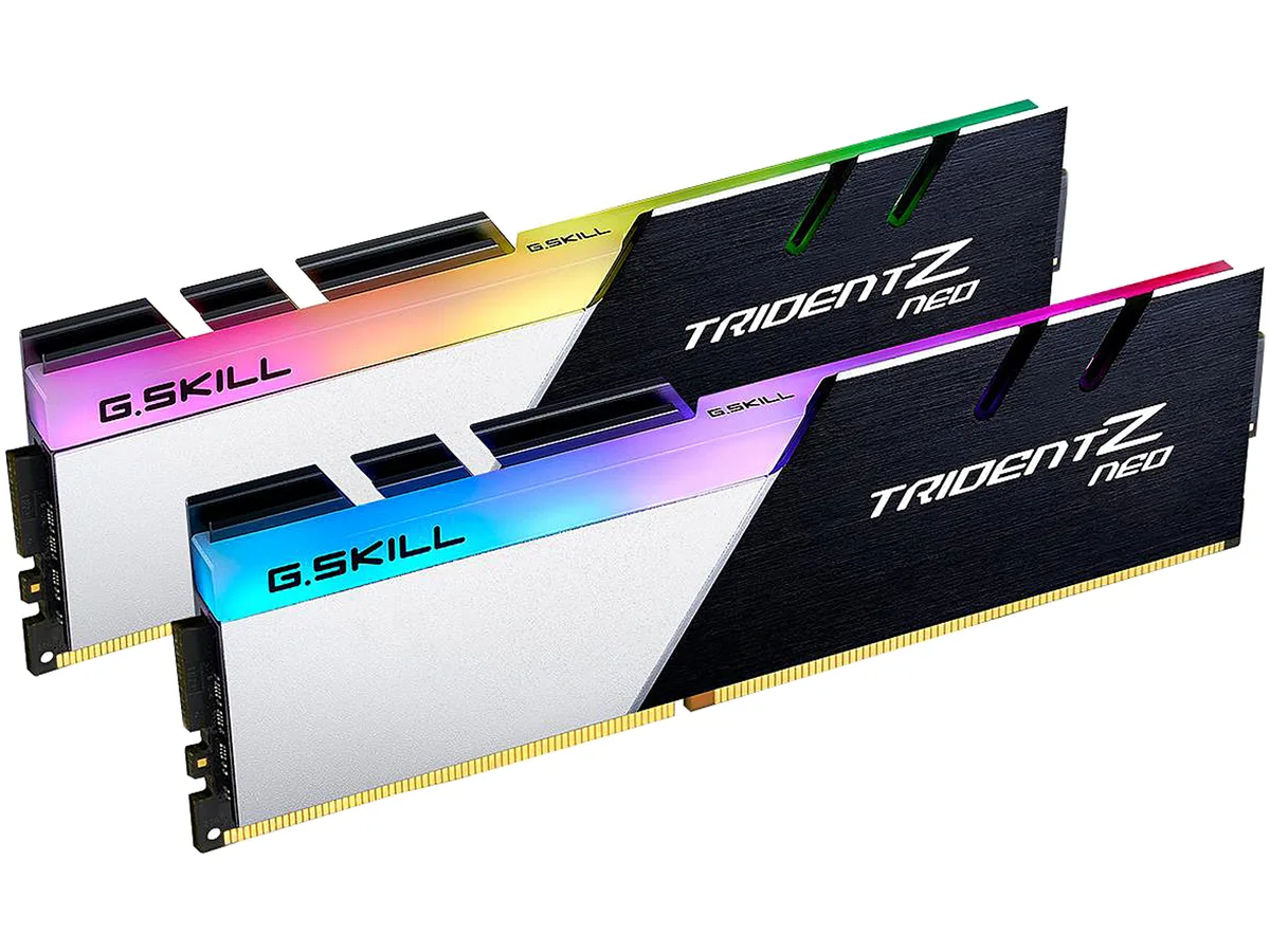 G.SKILL G.SKILL Trident Z Neo F4-3600C16D-32GTZNC 32GB DDR4 3600 CL16 desktop RAM — product photo