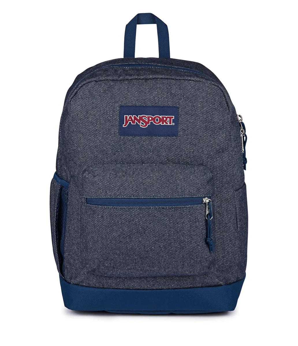 JanSport JanSport Cross Town Plus Remix Backpack Indigo Denim 2 in 1 Accessory — product photo