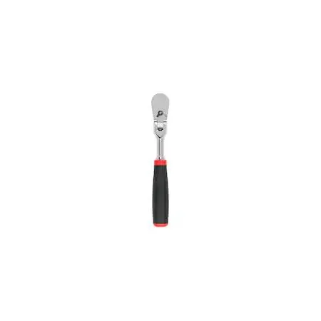 TEKTON 3/8 inch drive 8 inch flex head ratchet with comfort grip