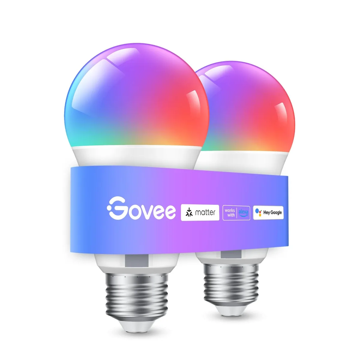 Govee A19 Smart LED Light Bulb 800 Lumen E26 Base — product photo