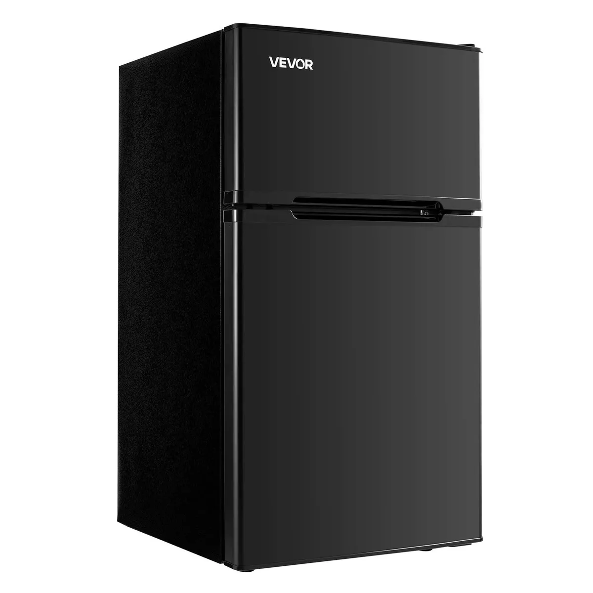 VEVOR VEVOR BCD-87 3.2 cu.ft Double Door Refrigerator Black — product photo