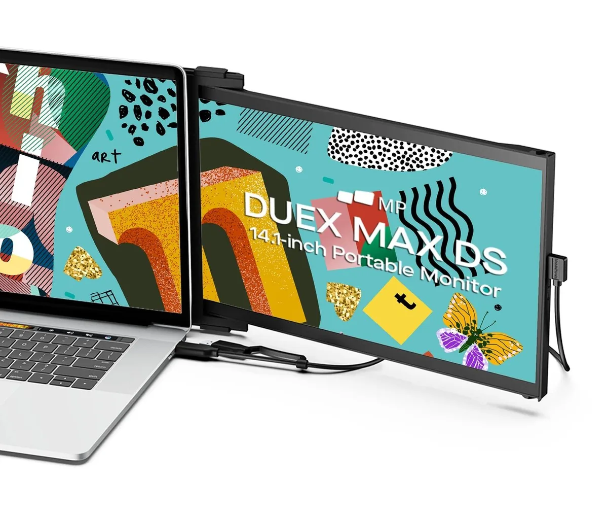 Mobile Pixels Mobile Pixels Duex Max DS 14.1'' FHD Portable Monitor 2 in 1 accessory — product photo