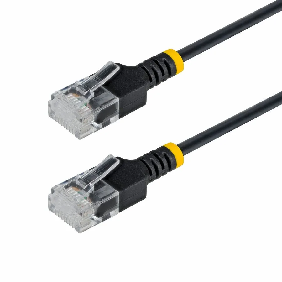 STARTECH STARTECH N6APATUTP34BKS-6IN network ethernet cable 6in Cat 6a 34AWG — product photo