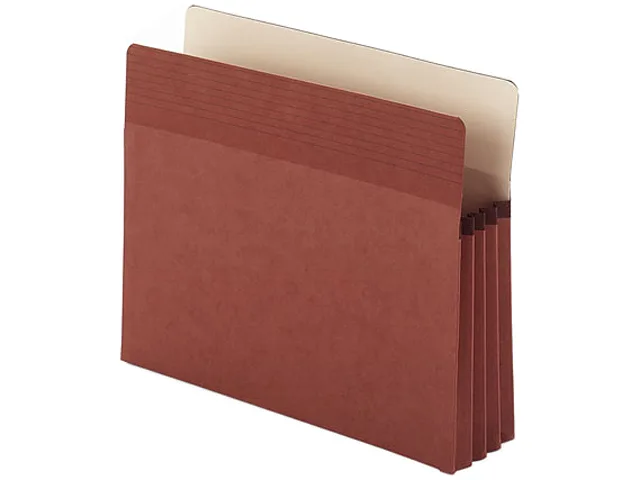 Smead Smead 73208 Easy Grip Pocket Redrope Letter 3.50" Expansion 25/Box accessory — product photo