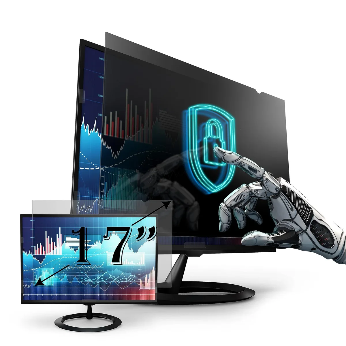 Avantalk Avantalk Privacy Screen Filter 17 inch 13.31 x 10.61 2 in 1 accessory — product photo