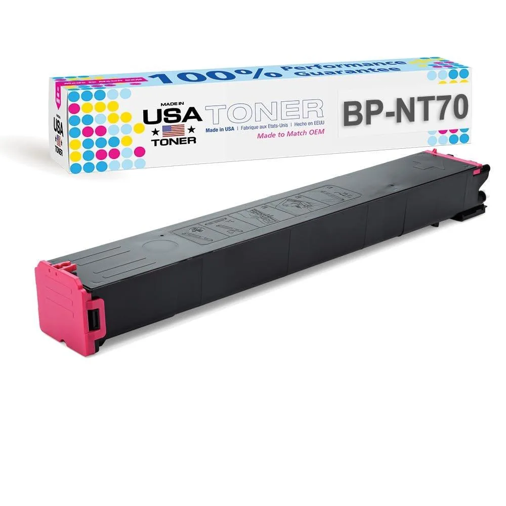 MADE IN USA TONER MADE IN USA TONER Compatible Yellow Toner Cartridge for Sharp BP-NT70YA (24,000 pages) — product photo